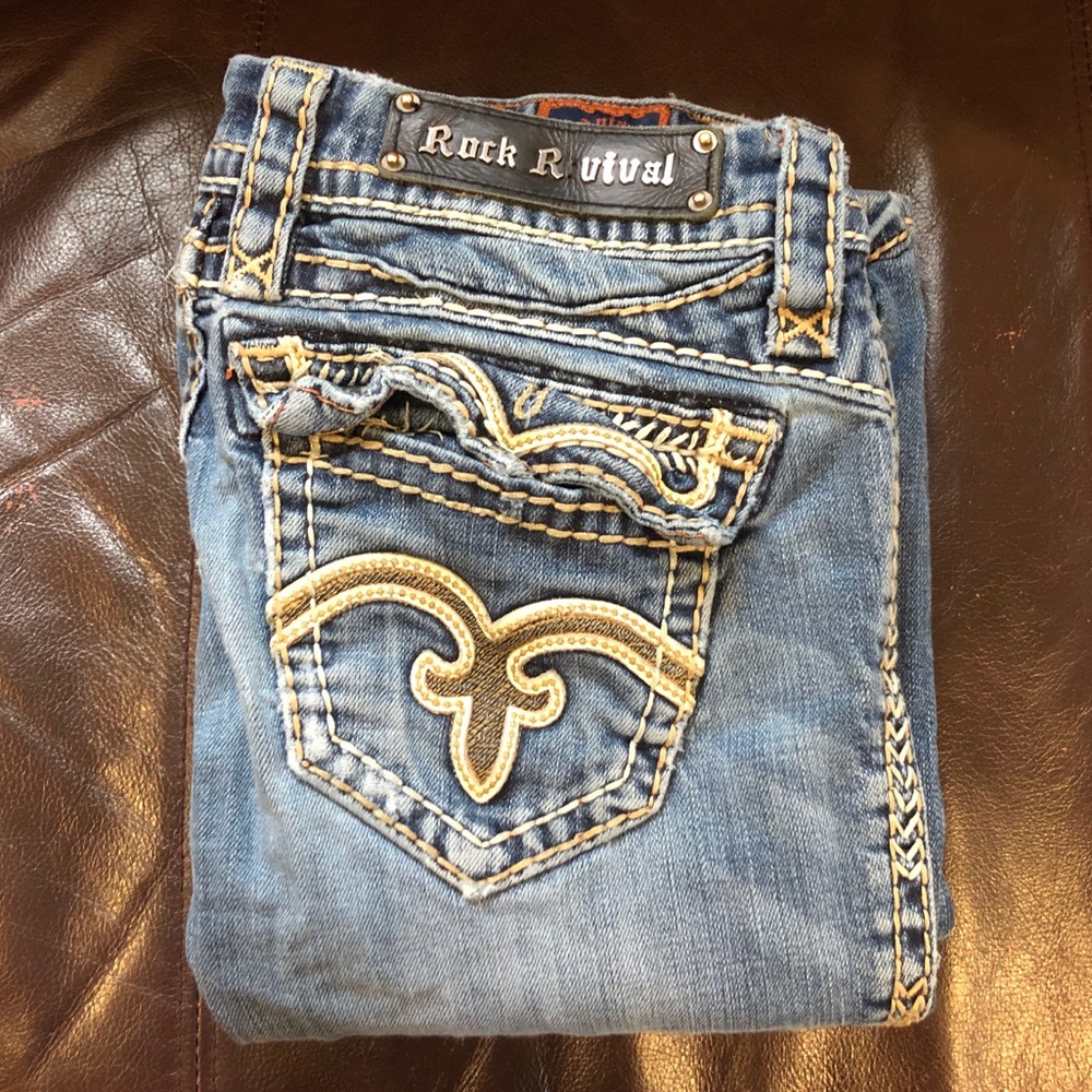 Size 27 Rock Revival Jeans
